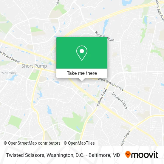 Twisted Scissors map