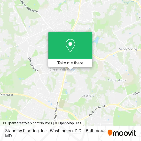 Stand by Flooring, Inc. map