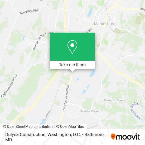 Dulyea Construction map