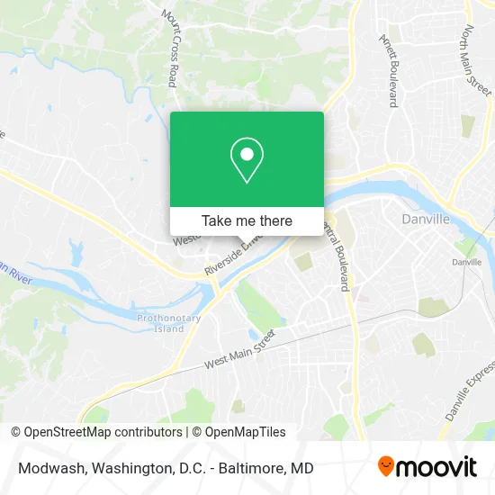 Modwash map
