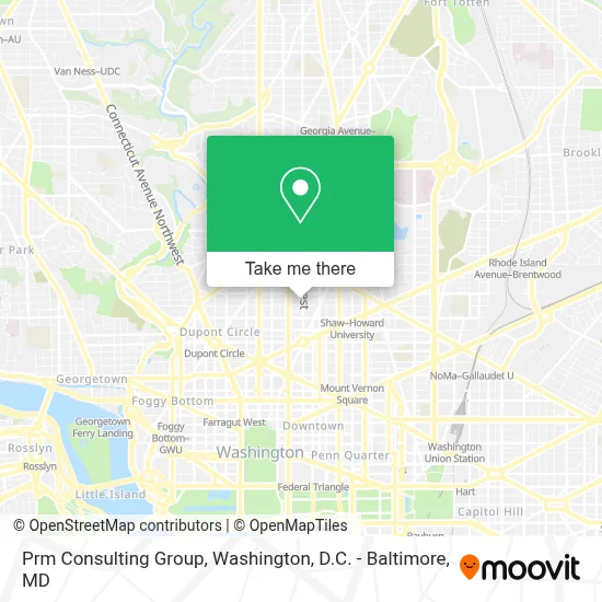 Prm Consulting Group map