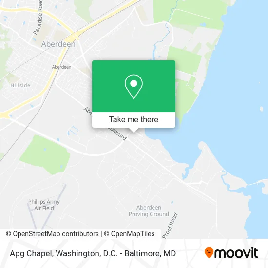 Apg Chapel map