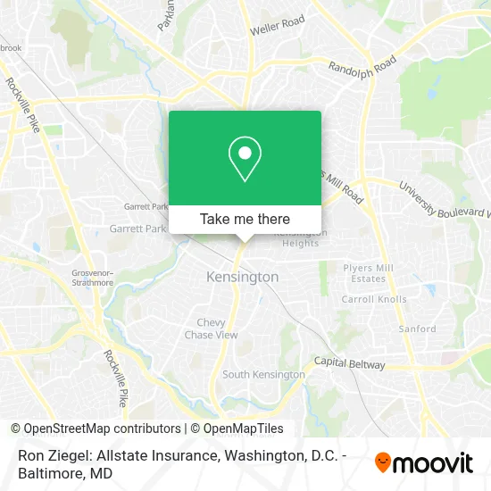 Ron Ziegel: Allstate Insurance map