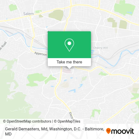 Gerald Demasters, Md map
