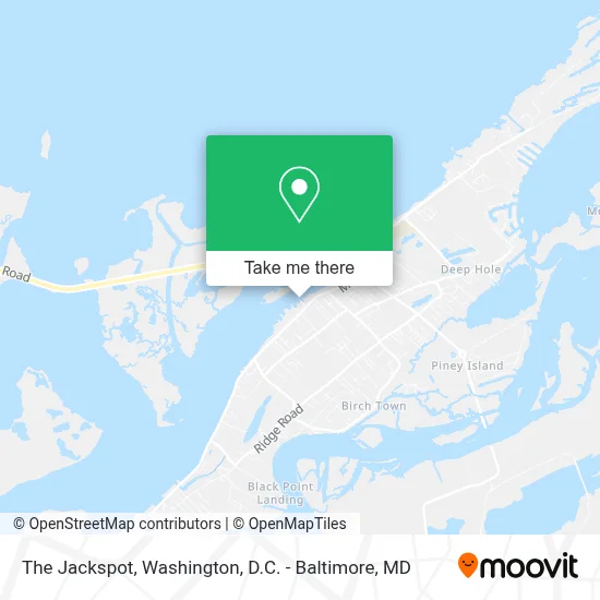 The Jackspot map