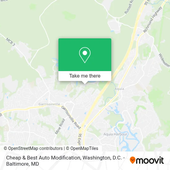 Cheap & Best Auto Modification map