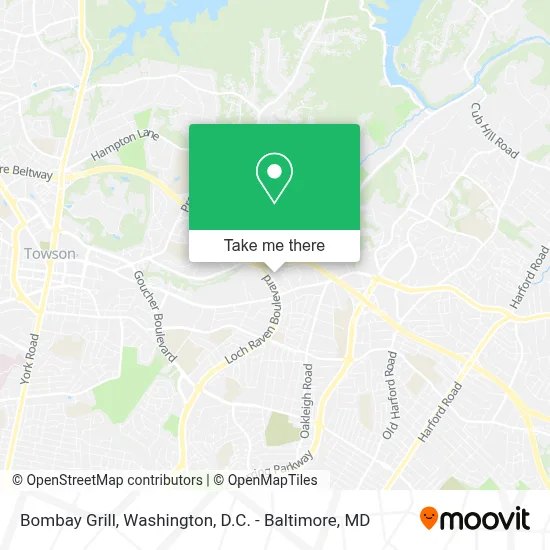 Bombay Grill map