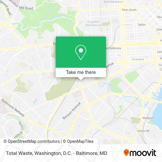 Total Waste map