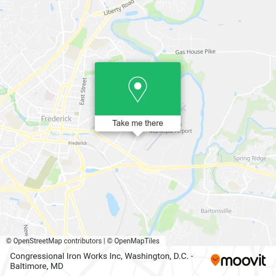 Congressional Iron Works Inc map