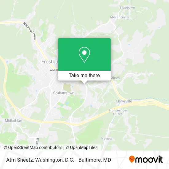 Atm Sheetz map