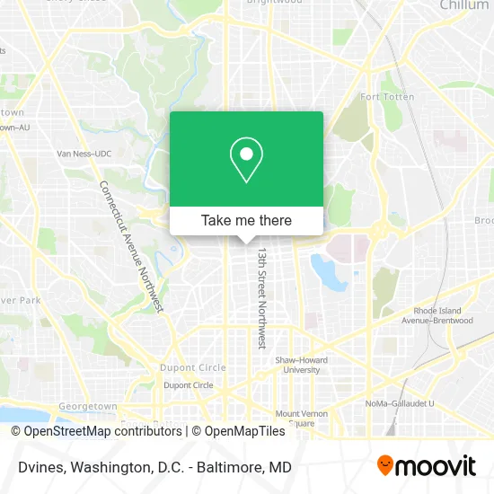 Dvines map