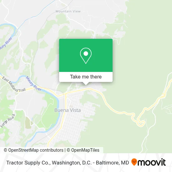 Tractor Supply Co. map