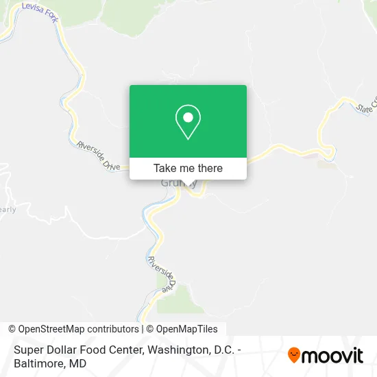 Super Dollar Food Center map