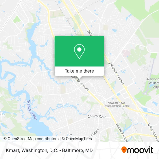 Kmart map