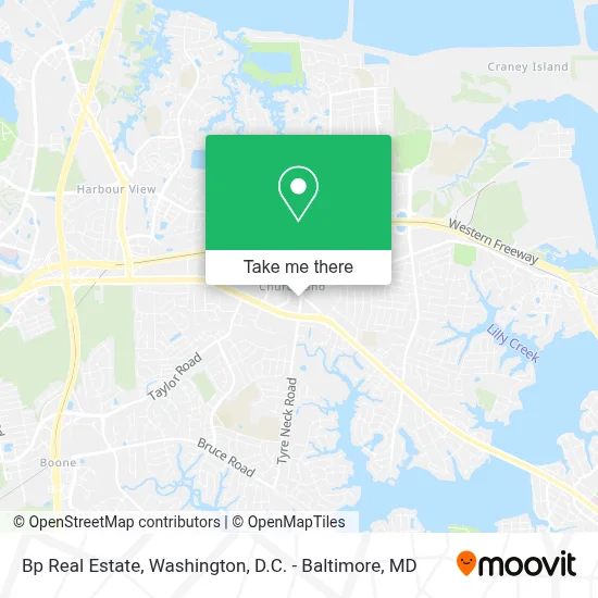 Bp Real Estate map