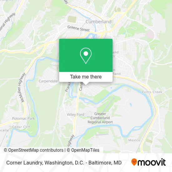 Corner Laundry map