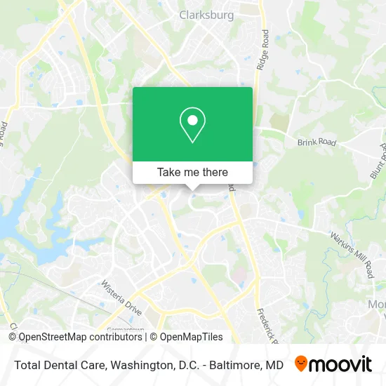Total Dental Care map