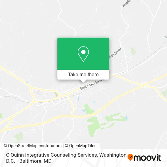 O'Quinn Integrative Counseling Services map