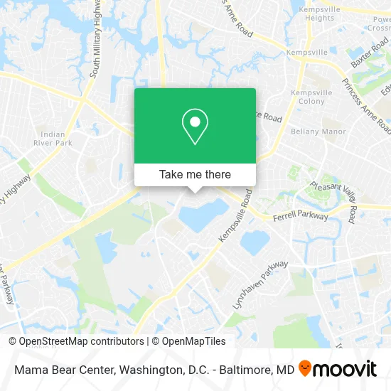 Mama Bear Center map