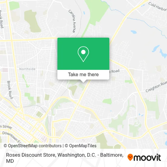 Roses Discount Store map