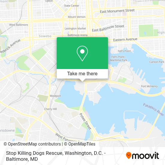 Stop Killing Dogs Rescue map