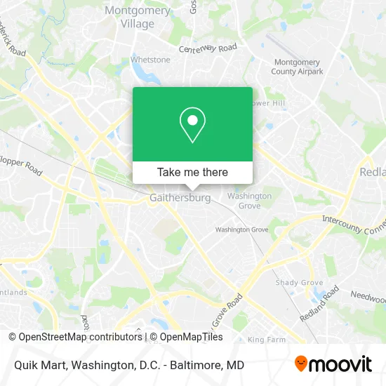 Quik Mart map