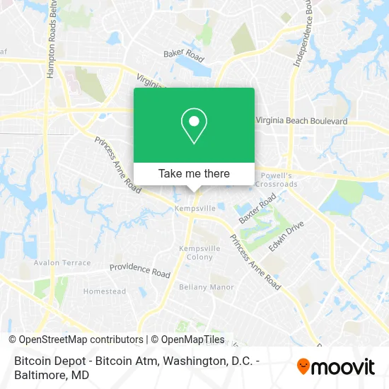 Bitcoin Depot - Bitcoin Atm map