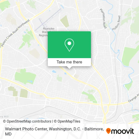 Walmart Photo Center map