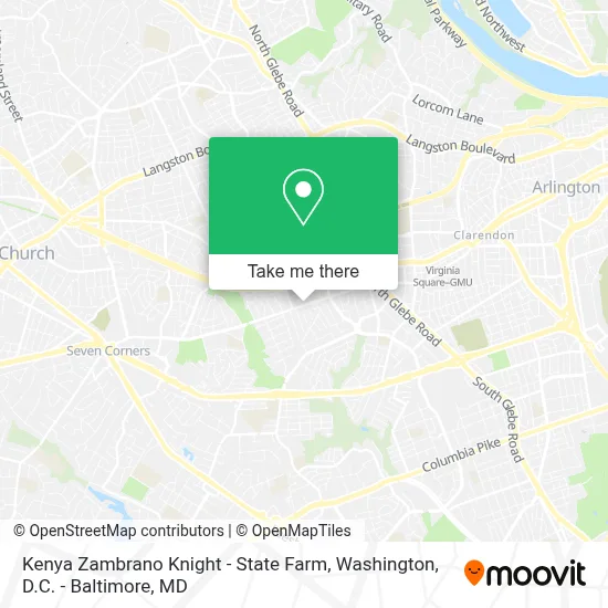 Kenya Zambrano Knight - State Farm map