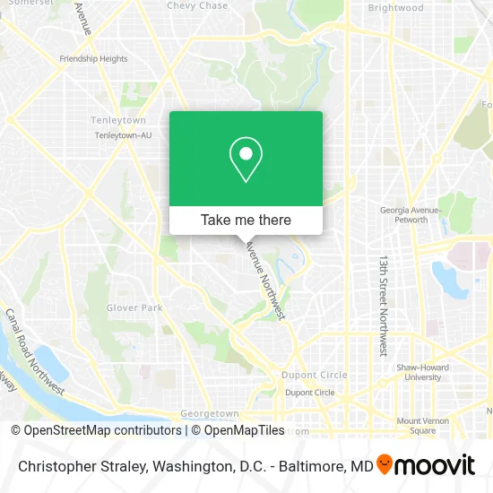 Christopher Straley map