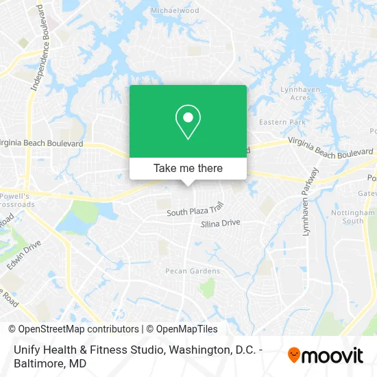 Unify Health & Fitness Studio map