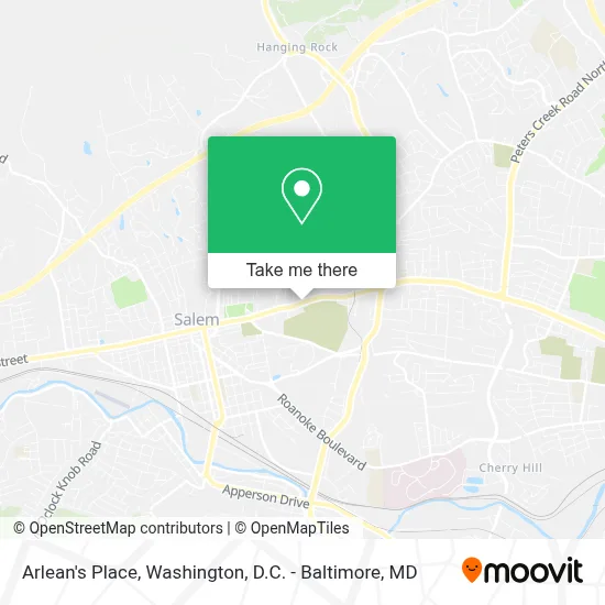 Arlean's Place map