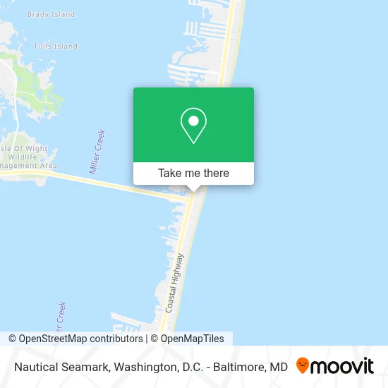 Nautical Seamark map