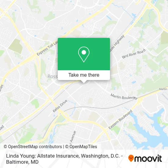 Linda Young: Allstate Insurance map