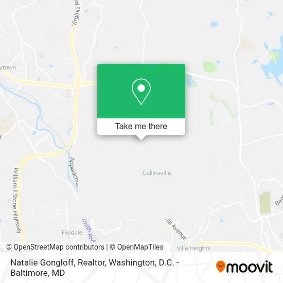 Natalie Gongloff, Realtor map