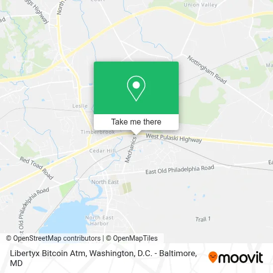 Libertyx Bitcoin Atm map