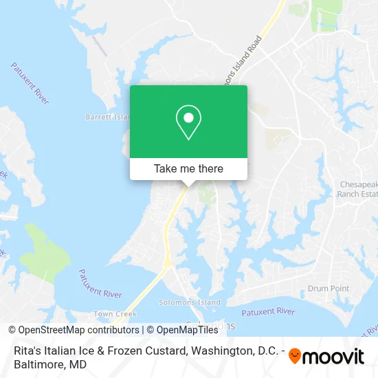 Rita's Italian Ice & Frozen Custard map
