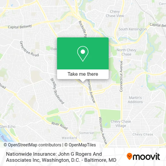 Nationwide Insurance: John G Rogers And Associates Inc map