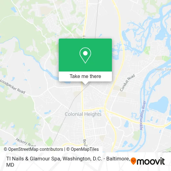 Tl Nails & Glamour Spa map