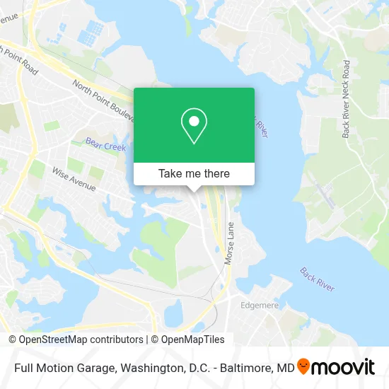 Full Motion Garage map