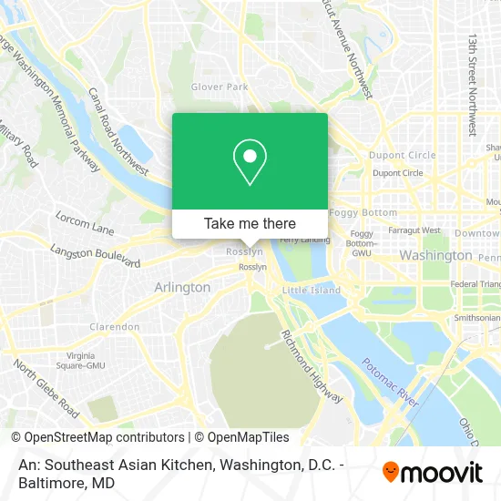 An: Southeast Asian Kitchen map