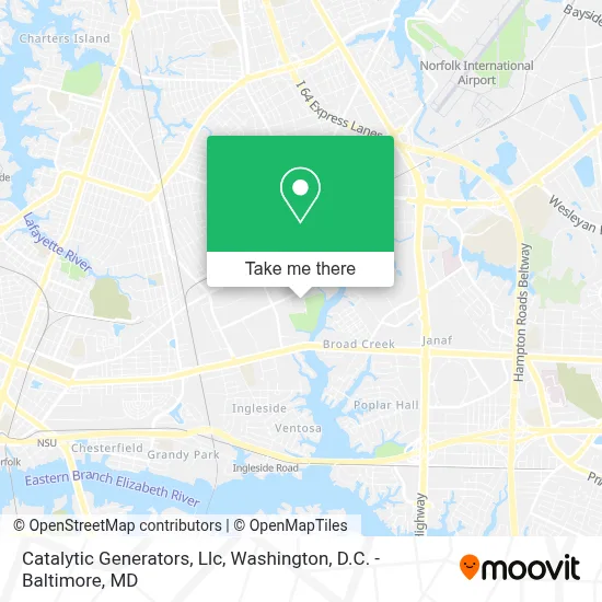 Catalytic Generators, Llc map