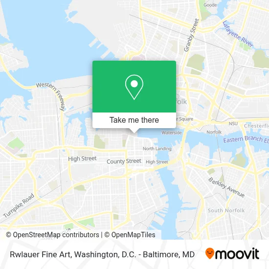 Rwlauer Fine Art map