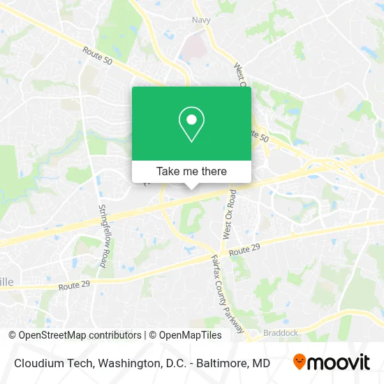 Cloudium Tech map