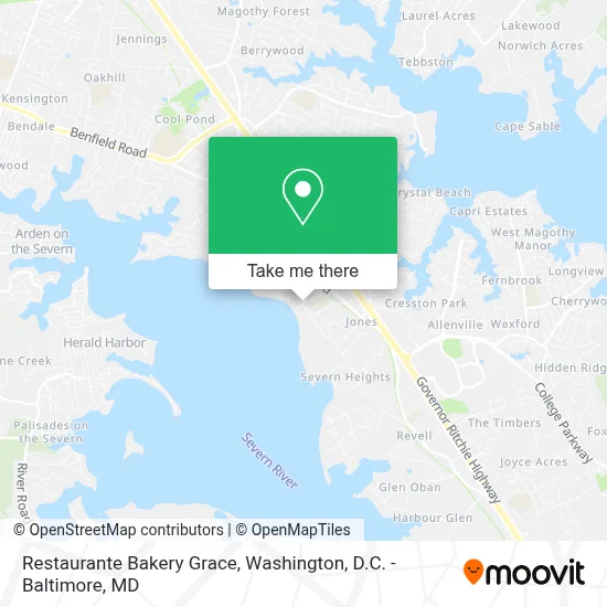 Restaurante Bakery Grace map