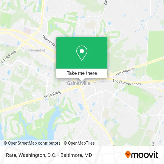 Rate map