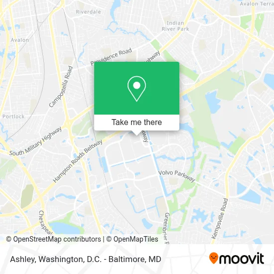 Ashley map