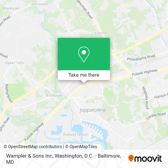 Wampler & Sons Inc map
