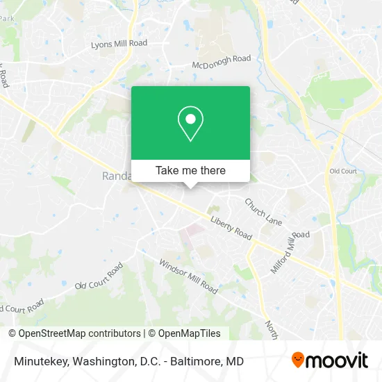 Minutekey map