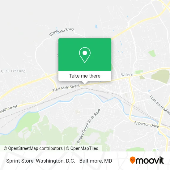Sprint Store map